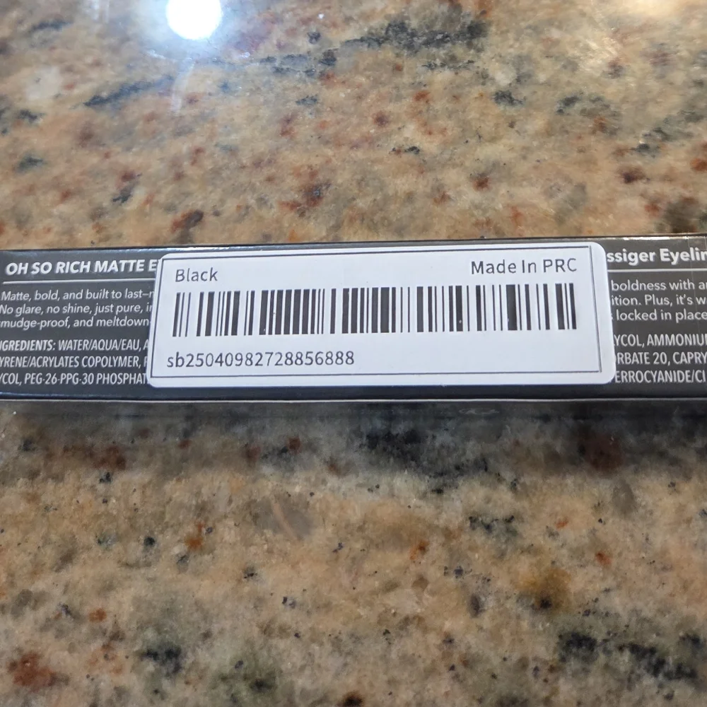 Sheglam Oh So Rich Matte Eyeliner Black Makeup Beauty Cruelty Free New Sealed